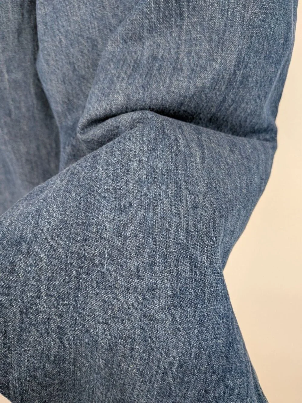 Levis Paperbag Waist High Rise Jeans Tapered Button Fly Denim Streetwear 90s 34